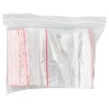 Пакет с замком (Zip Lock) 7х10 см,  32 мкм, 100 шт/уп
