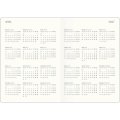 Ежедневник датированный 2026 IF 14х20см 176л, тв с рез, Grace I1714/l-brown