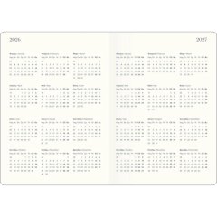 Ежедневник датированный 2026 IF 14х20см 176л, тв с рез, Grace I1714/l-brown