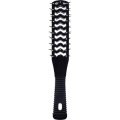 Расческа вентилируемая Lei, двухсторонняя,  пластик, чер