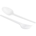 Набор столовых приборов 3в1 (в.,ст.л,салф.бел) бел,165мм 250шт/кор