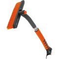 Щетка для снега со скребком, поворотная голова Stels 51см 55305