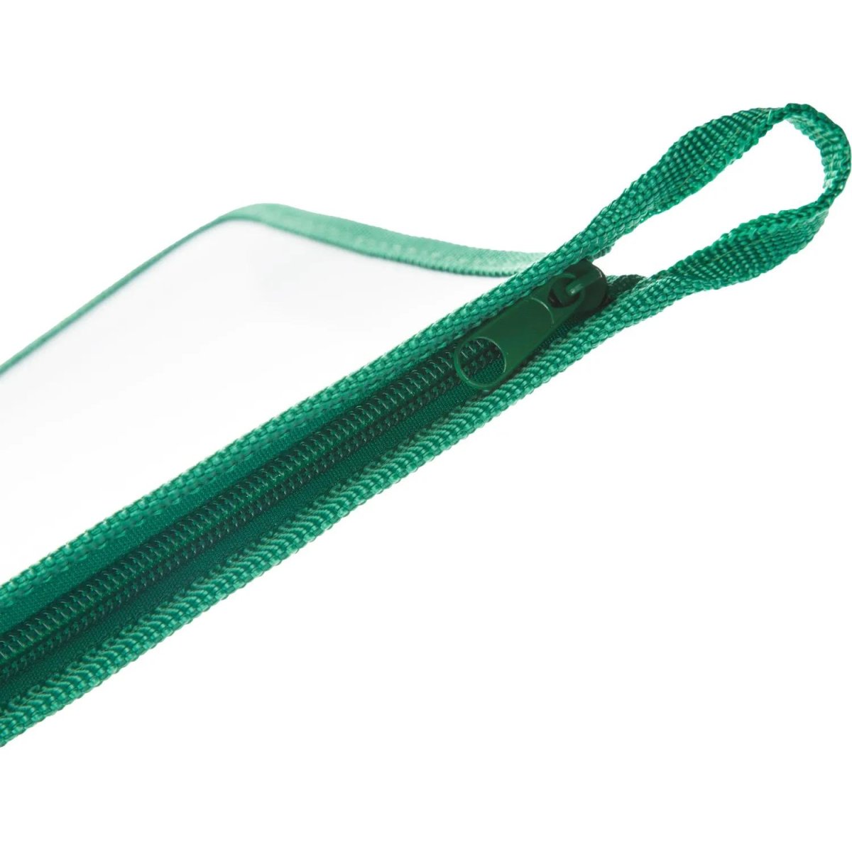 Папка для тетрадей Комус КлассА5,пласт,зелен.1 отд,молн,240х205х40,ПТ-750