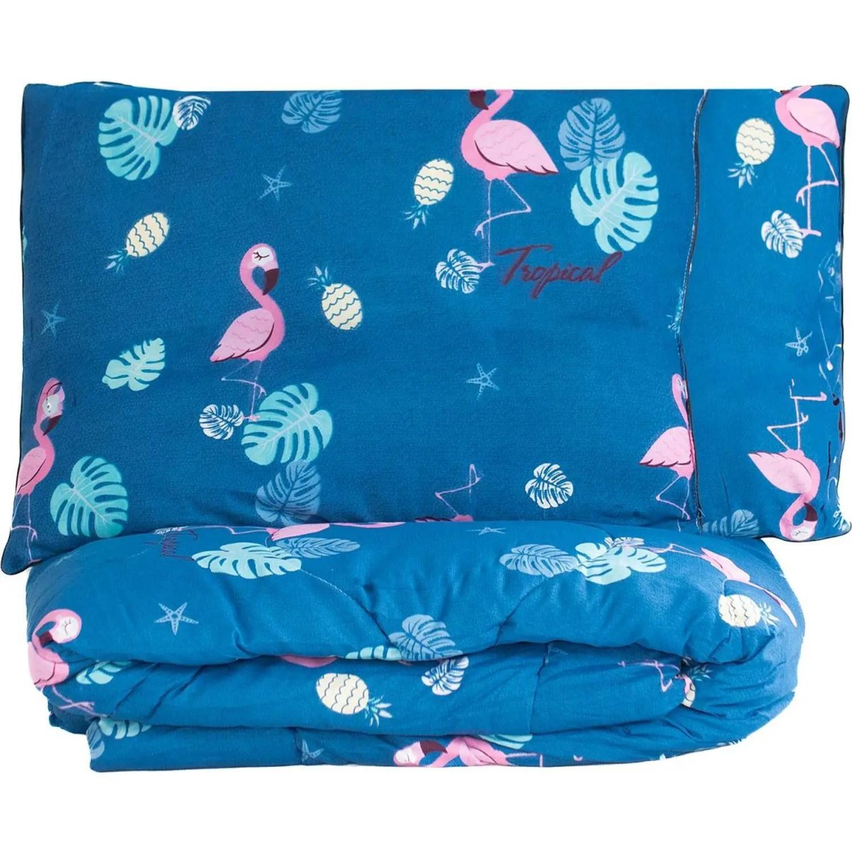 Набор спальный подарочный Бегония 2сп.(одеяло, подушки) ватин, полиэстер