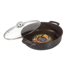 Сотейник 28см Panairo Harfe c крышкой