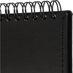 Планинг датированный 2026, черный 303х150 мм, 120 стр,АТТАСНЕ Вива