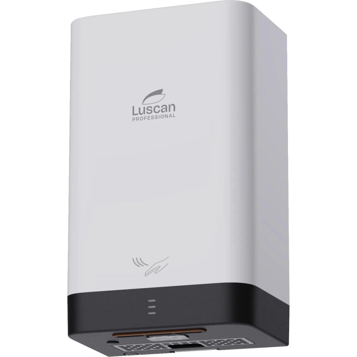 Сушилка для рук электрическая Luscan Prof/ADAFast 1кВт белая с черным