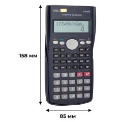 Калькулятор научный Deli ED82MS темно-синий 10+2-разр. 240 функций