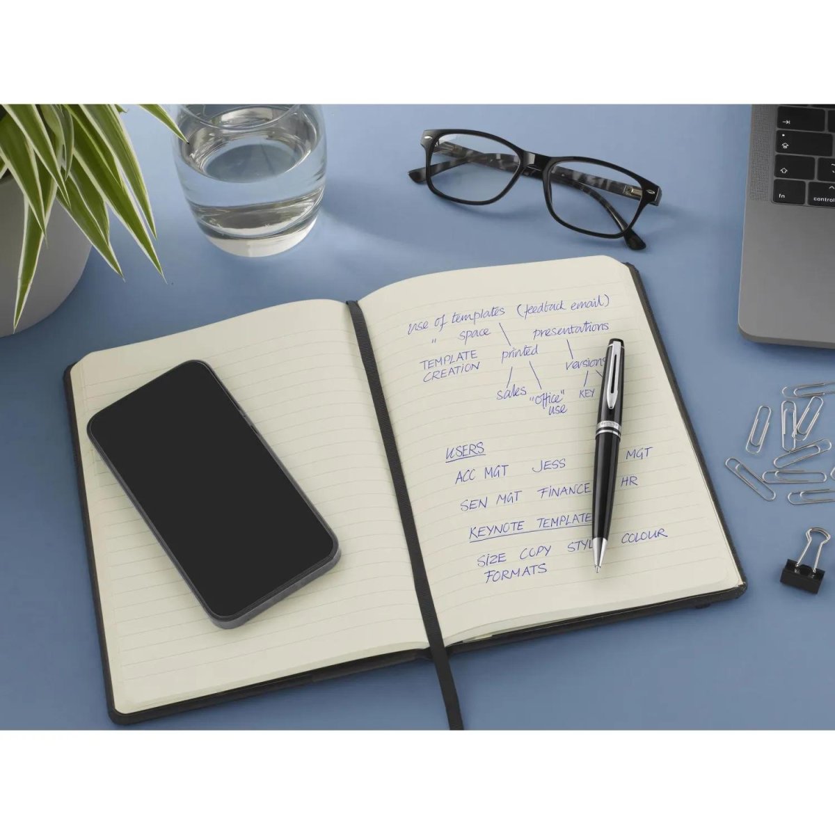 Стержень шариковый 112мм WATERMAN Standard Maxima тонк лин. Син 1964016