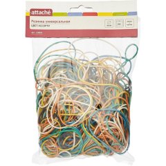 Резинка универсальная 200г диам.60мм. цвет ассорти