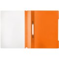 Скоросшиватель пластиковый А4, Элементари, оранжевый 10шт/уп