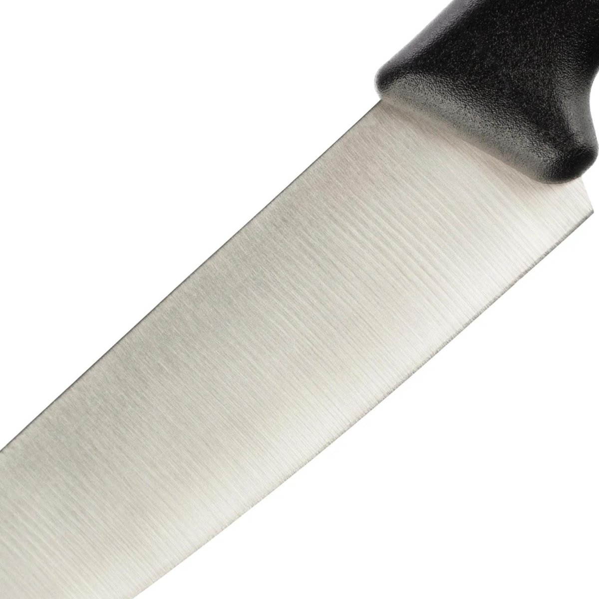 Нож универсальный  лез 200 мм  толщ 2 мм  3Cr13   черная пластиковая ручка