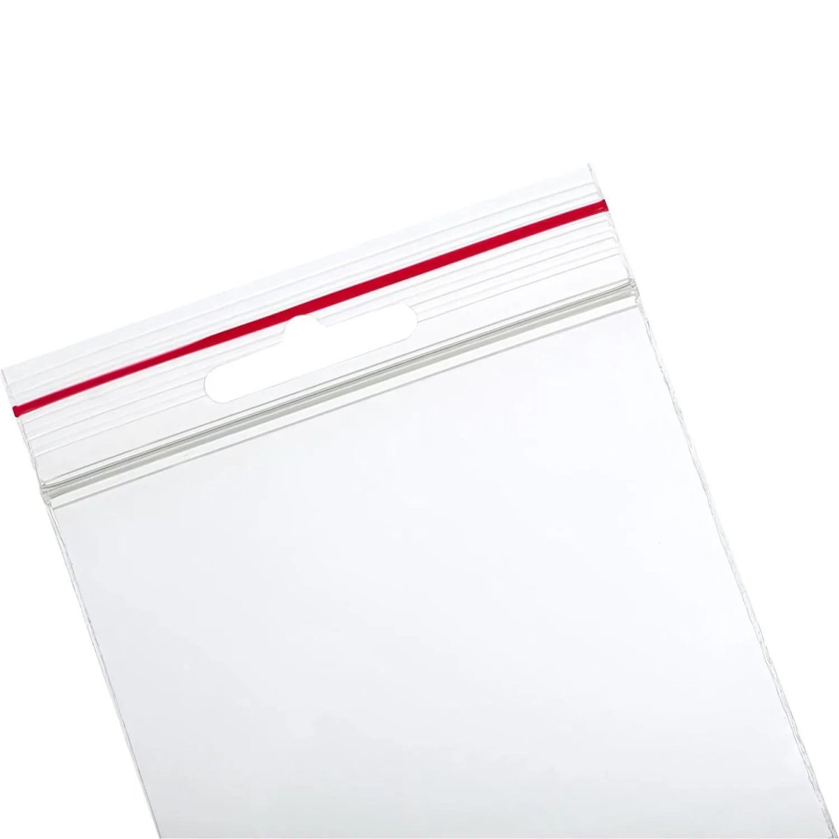 Пакет с замком (Zip Lock) 8х12 см с европодвесом, 60 мкм, 100 шт/уп