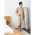 Халат Махровый Мужской  DELRAY Кимоно бежевый, L-XL,300 гр/м2
