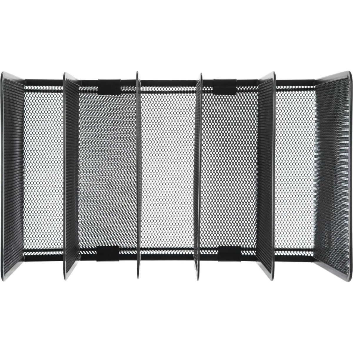 Лоток вертикальный сортер Attache 5 секций 370x205x195мм, черн