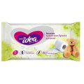 Бумага туалетная влажная Fresh idea детская растворяющаяся гипоал 40шт/уп