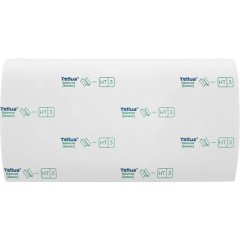 Полотенца бумажные д/диспенсеров Tellus ZZсл 1сл Н3/НТ3 250л 20шт/уп_134400