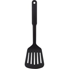 Лопатка с отверстиями (черный нейлон) CUOCO 32.5х9 cм