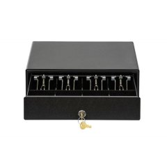 Денежный ящик АТОЛ SB-330-B черный, 330x380x90, механический