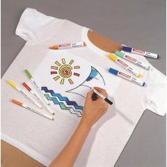 Набор маркеров для ткани KOH-I-NOOR 3205, круглых 2,5мм, 6цв 773205JF07KS