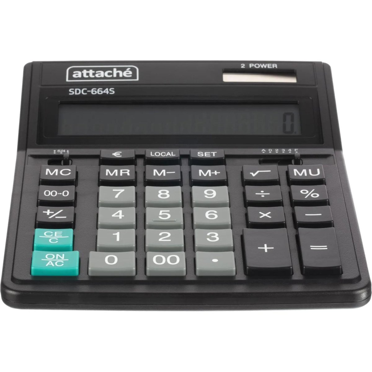 Калькулятор настольный  Attache SDC-664S 16-разрядный черный 206х158х33мм