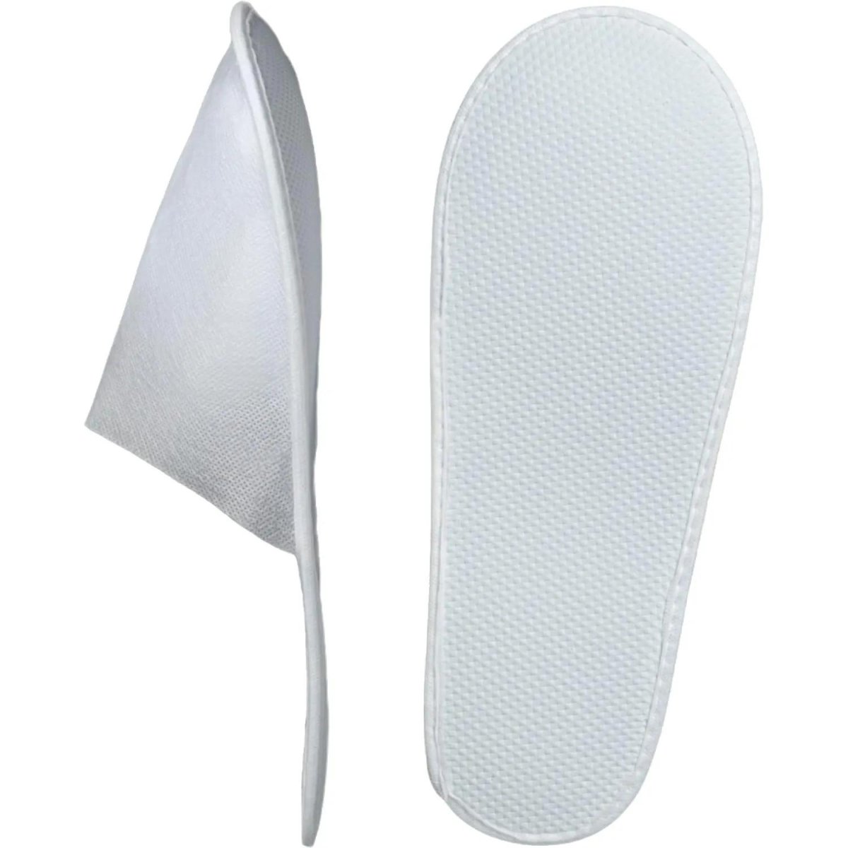 Тапочки № 6 Флизелин,белые, подошва 3 мм (320) _Стиль