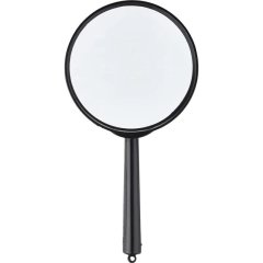 Лупа Attache, увеличение х5, диаметр 80мм, цв.черный, карт/кор.