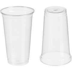 Стакан одноразовый 500мл. прозрачный ПЭТ-шейкер 1000шт/кор