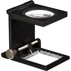 Лупа увеличение х8, диаметр 30мм, цв.черный