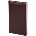 Еженедельник датированный 2026 АТТАСНЕ 64л, 90х160мм,карм.верт,Каньон бордо