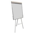 Флипчарт магнитно-маркерный Комус 100х70см на треноге регул.высота серый