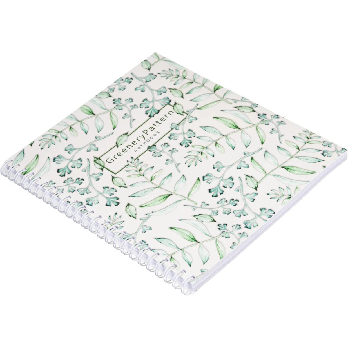 Бизнес-тетрадь Цветы А5 96л,клетка, обл. мел. картон, спираль,белый