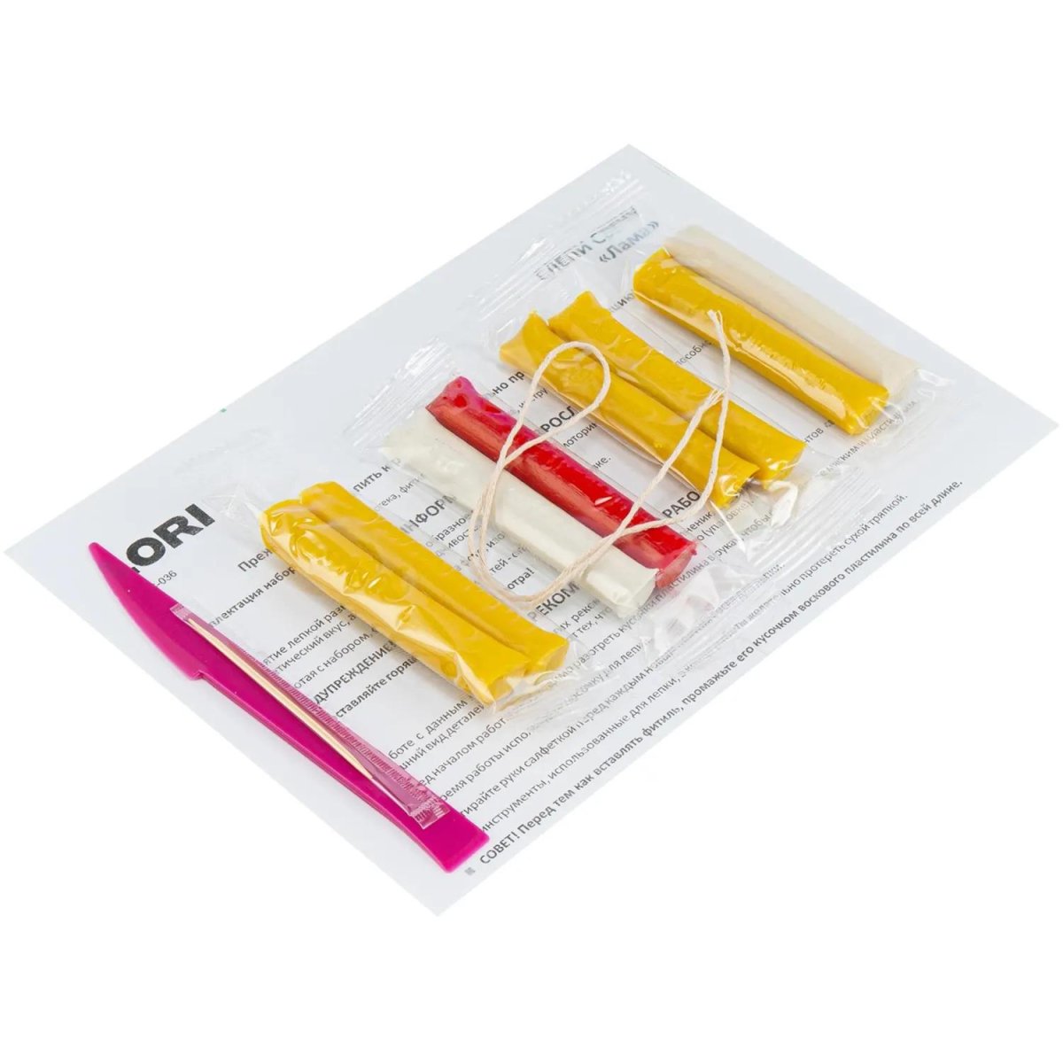 Набор для изготовления Слепи свечу Лама, Пз/С-036