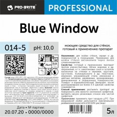 Профхим д/стекл-зеркал поверхн,мытьё Pro-Brite/Blue window (014-5),5л