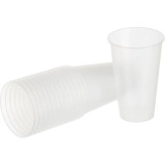 Стакан одноразовый Bubble Cup 375мл матовый/прозр., 300шт/кор (1020П)