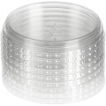 Крышка для стакана d95мм плоская с отверстием ПЭТ 1000шт/кор