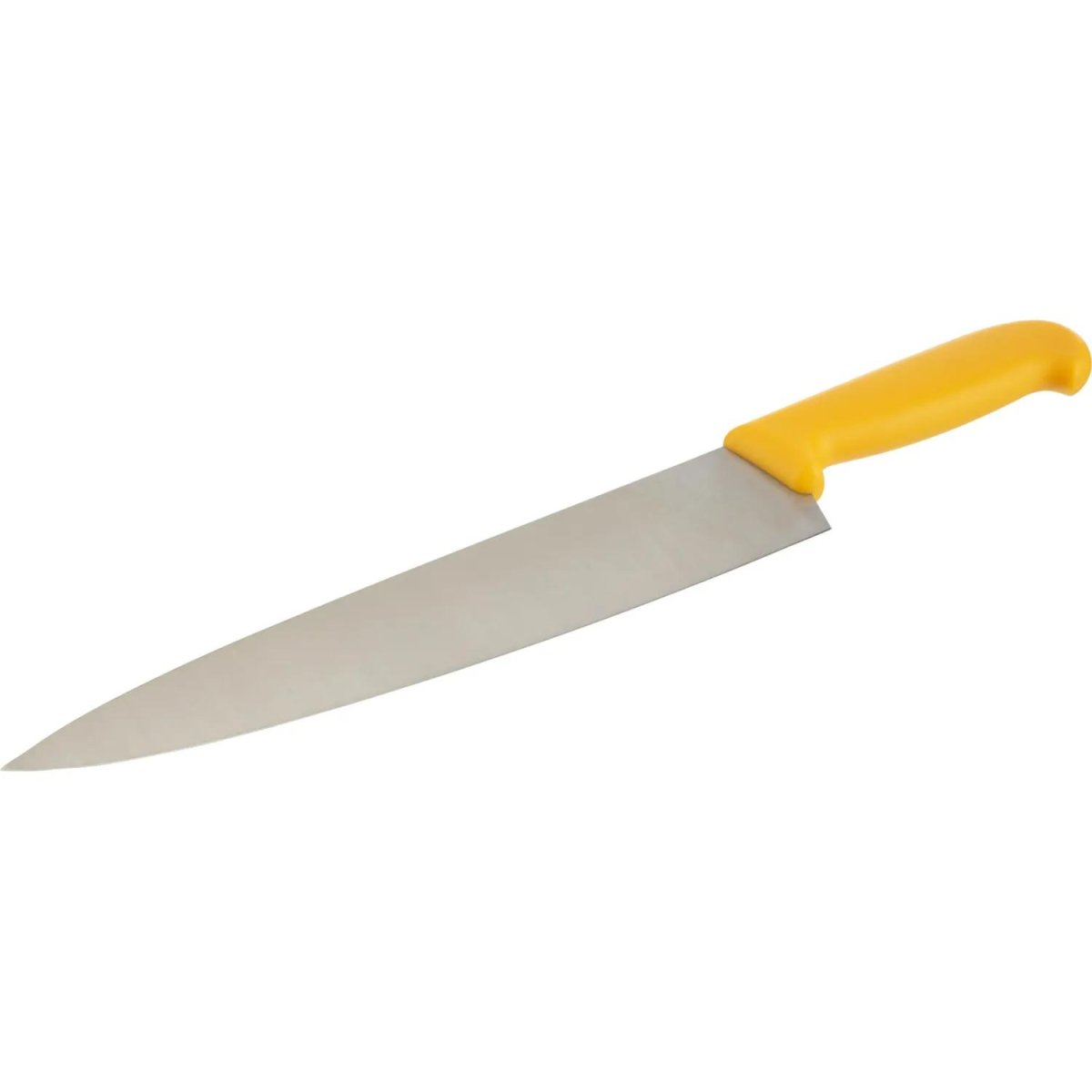 Нож поварской лез 300 мм 3Cr13  жел пластиковая ручка