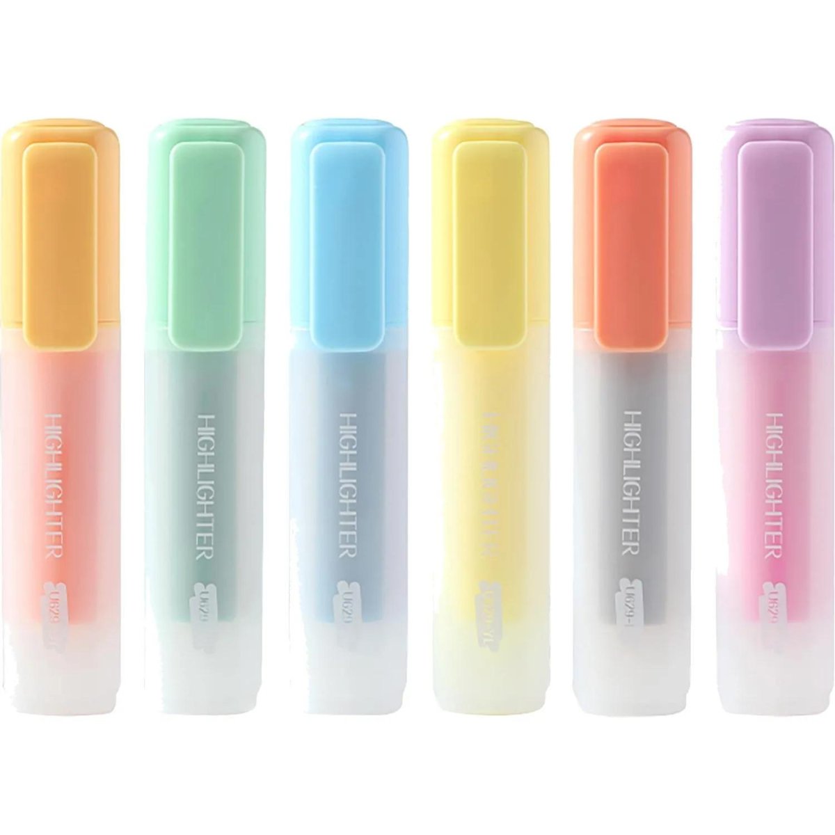 Набор текстовыделителей Deli EU629,скош.нак 1-5мм, 6 цветов