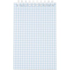 Блокнот на спирали А6 60л. ATTACHE,т.-зеленый, блок 60г, обложка 215г