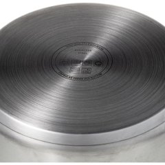 Сотейник 5,1л, нерж сталь,тройное дно,d=235, h=138,с двумя ручками,индукция