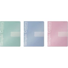 Тетрадь 18Л. КЛ. ZEFIR COLORS 3 ВИДА 7-18-704/1