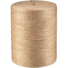 Шпагат джутовый 1,67 ктекс 900 м П 3 (в бобине 900 м, 1,5 кг)