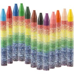 Мелки восковые Луч Фантазия 12 цв. на масляной основе 25С 1520-08