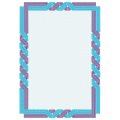 Сертификат-бумага А4 Attache 50 шт/уп  сине-голубая крученая рамка ID1
