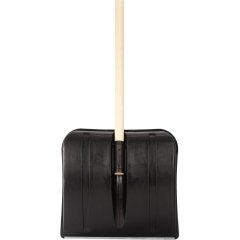 Лопата д/уборки снега с прямым деревянным черенком ковш 40х37см