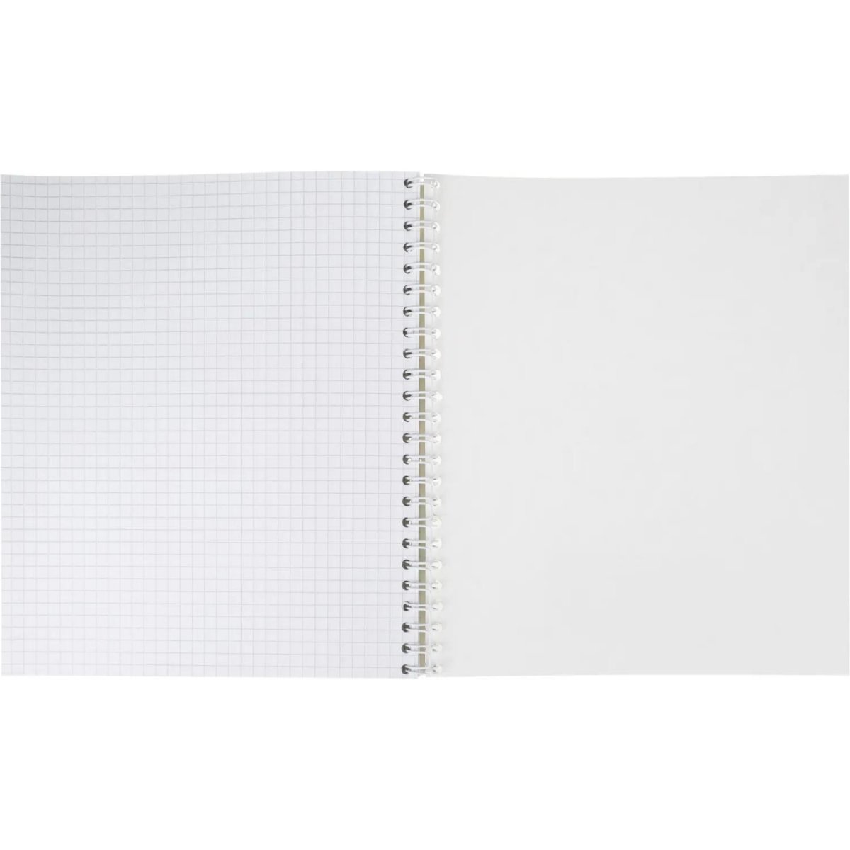 Бизнес-тетрадь Цветы А5 96л,клетка, обл. мел. картон, спираль,белый