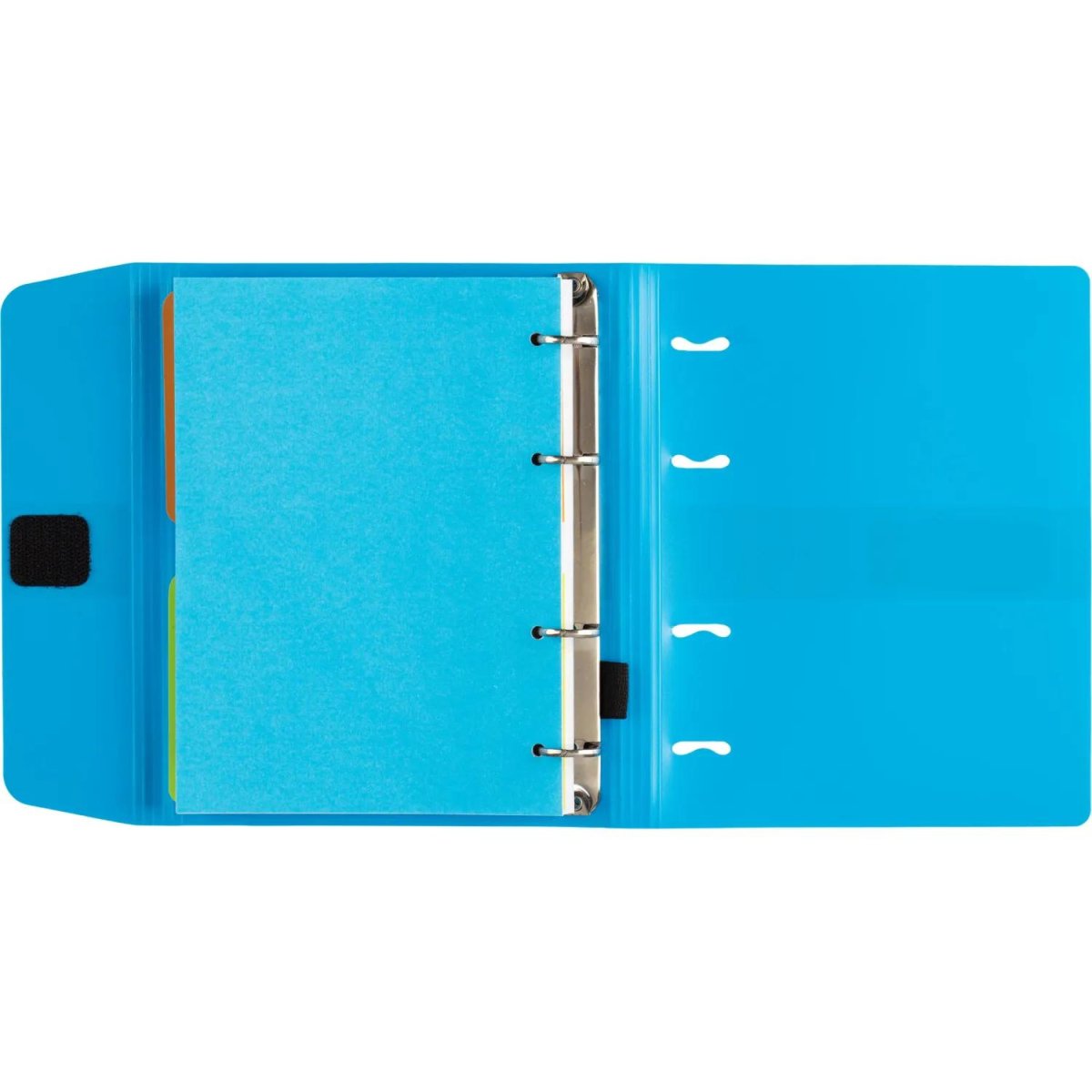 Бизнес-тетрадь со смен.блоком 120л,кл,А5, Голубой,пропилен. обл. налипучке