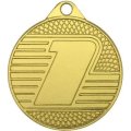 Медаль 1 место 70мм золото mk401