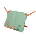 Подставка для книг регулир. наклон, пластик, зеленая