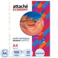 Файл-вкладыш А4, 25мкм, рифленые     100 шт/уп, Китай